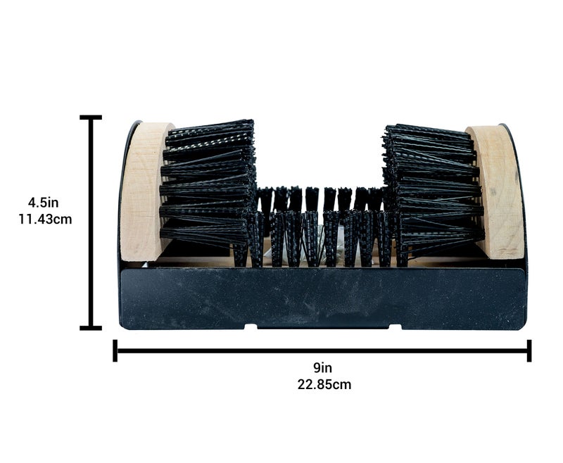 Bickmore فرشاة تنظيف الأحذية بيك موري - مكشطة أحذية ومنظف للأحذية - قابلة للتثبيت - مزيل الأوساخ - جهاز تنعيم الأحذية الداخلية/الخارجية - Image 4